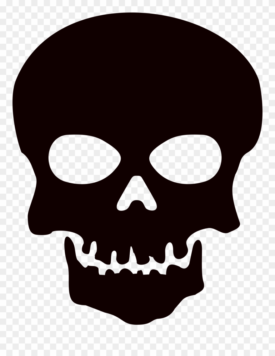 Human - Basic Skull Throw Blanket Clipart