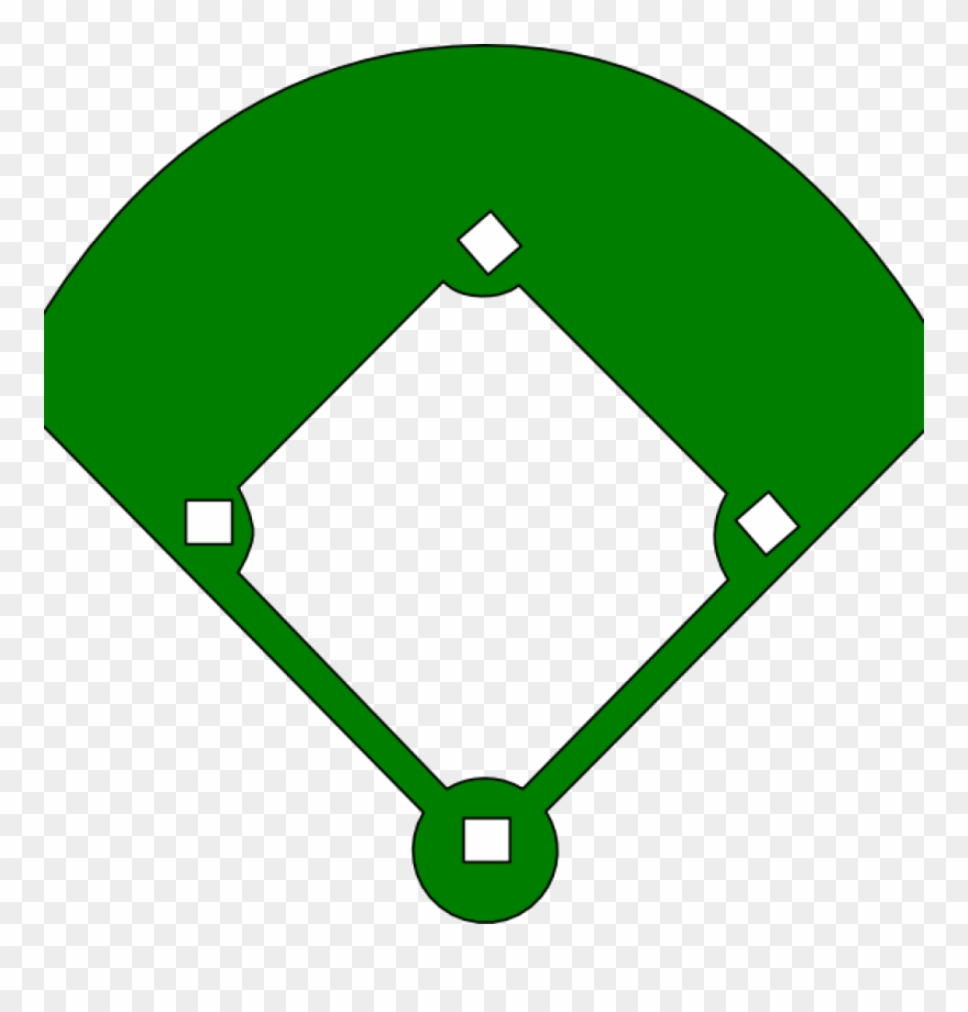 Clip Stock Baseball Clip Diamond - Baseball Field Clipart Png Transparent Png