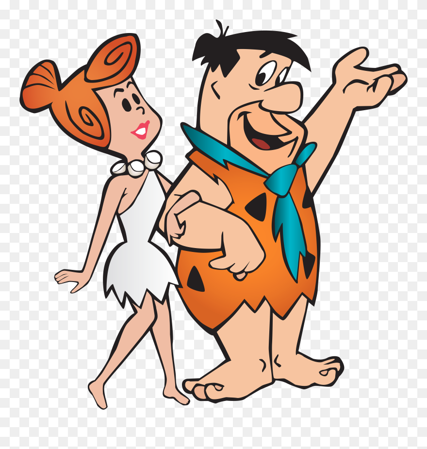 Fasching, Koffer, Wilma Feuerstein Kostüm, Berühmte - Fred & Wilma Clipart