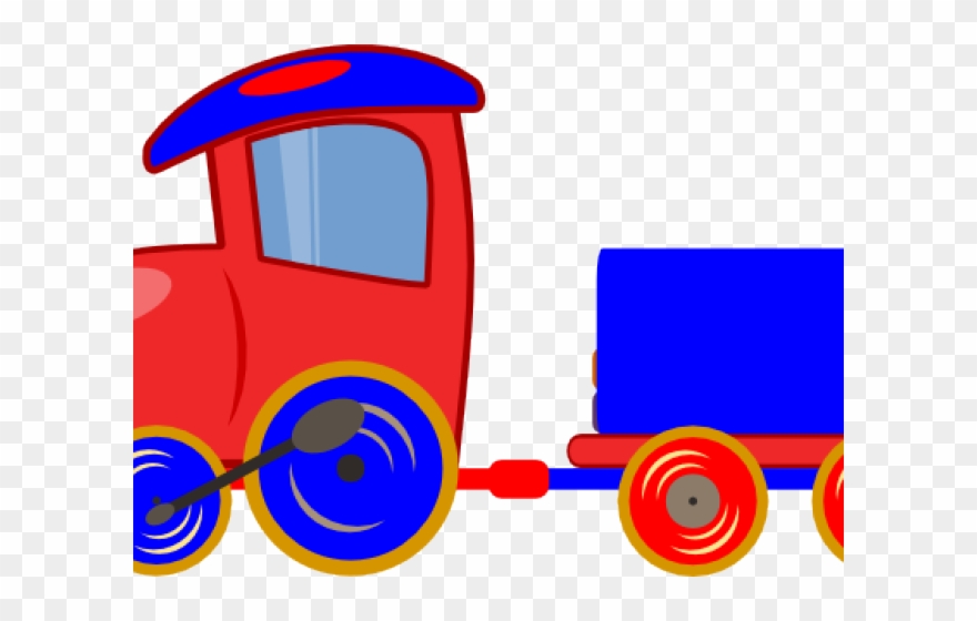Toy Train Clip Art - Png Download