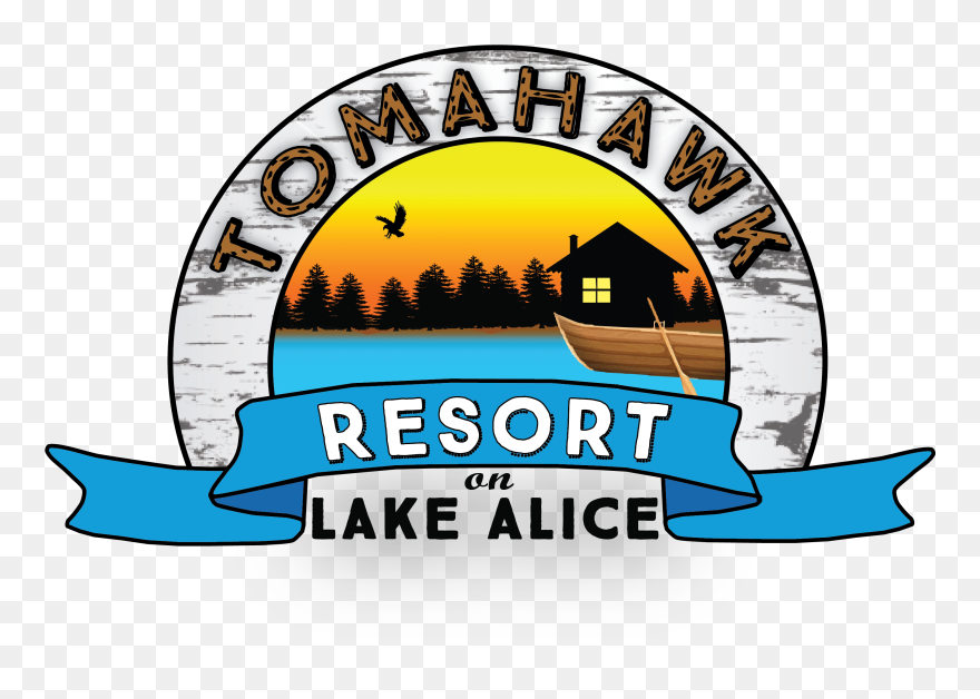 Cottage Clipart Lake Cottage - Tomahawk Resort On Lake Alice - Png Download