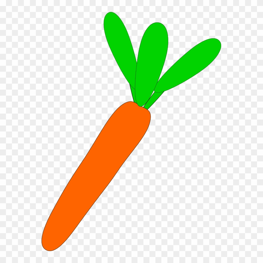 Image Transparent Download Carrots Veg Vegetables Colour - Cartoon Carrot Clipart