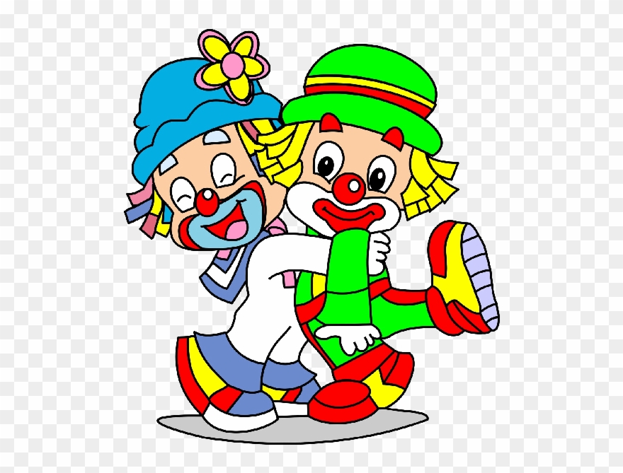 Creepy Circus Clown Clip Art Cliparts - Convite Patati Patata - Png Download