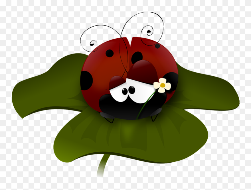 Free To Use Public Domain Insects Clip Art - Animated Ladybug Cartoon - Png Download