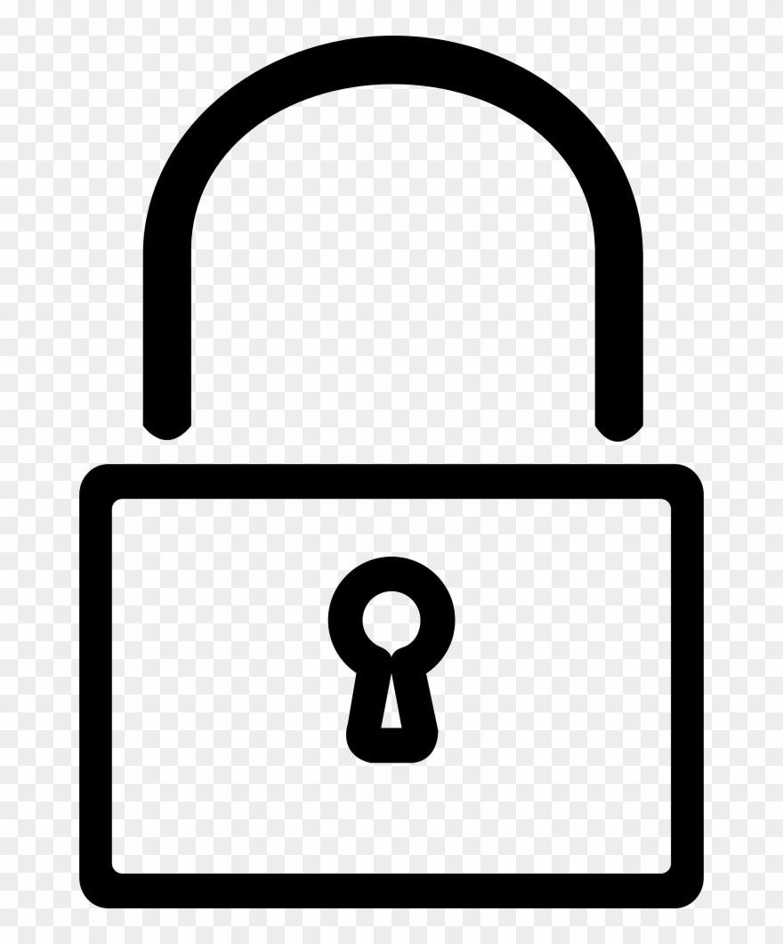 Lock Clipart Lock Icon - Password Lock Icon Png Transparent Png