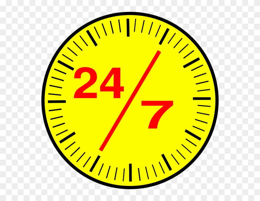 Round Wall Clocks Vinyl Wall Art (black) Clipart