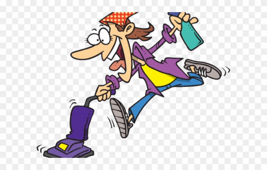 Free Cleaning Clipart Free House Cleaning Svg Stock - Cartoon Cleaning Lady - Png Download