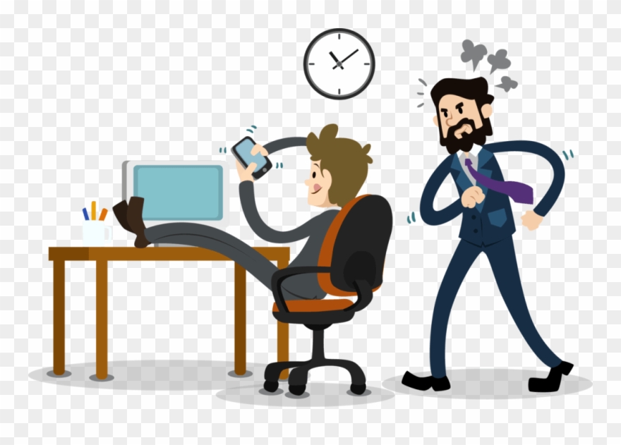 Employee Clipart Tired - Employee Monitoring - Png Download