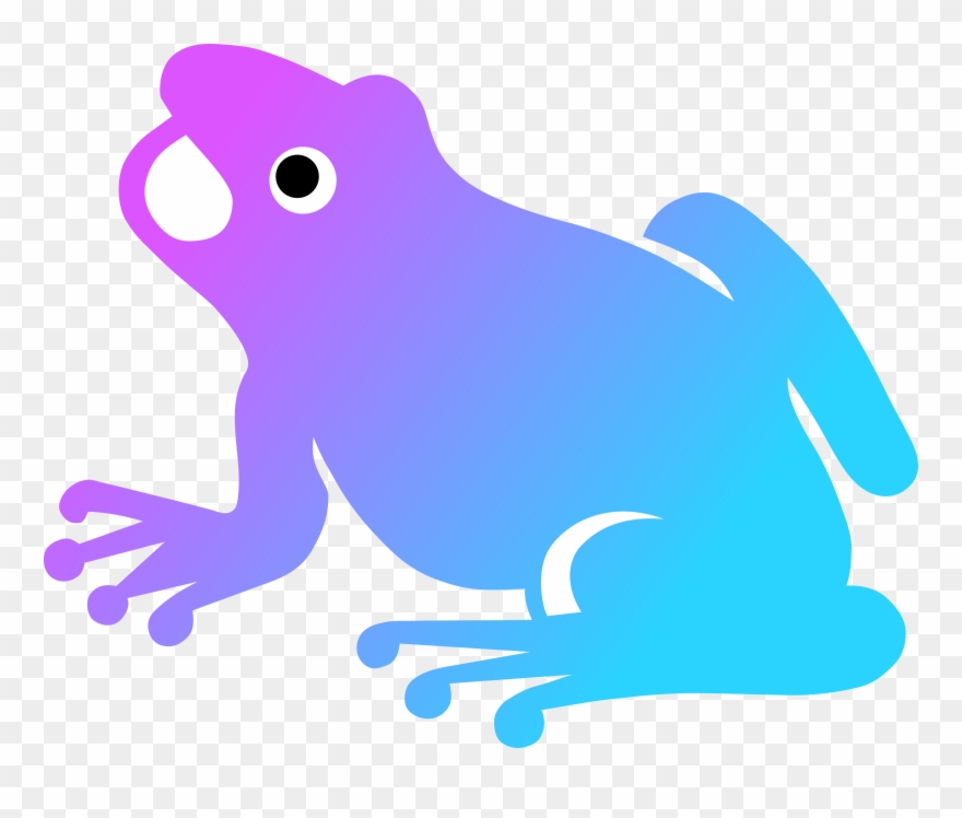 Silhouette Clip Art At - Tadpole Respiration - Png Download