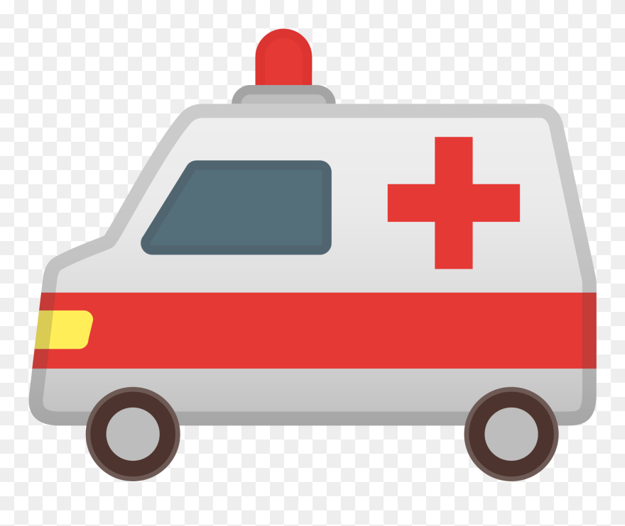 Graphic Royalty Free Library Ambulance Vector Svg - Icono Ambulancia Clipart