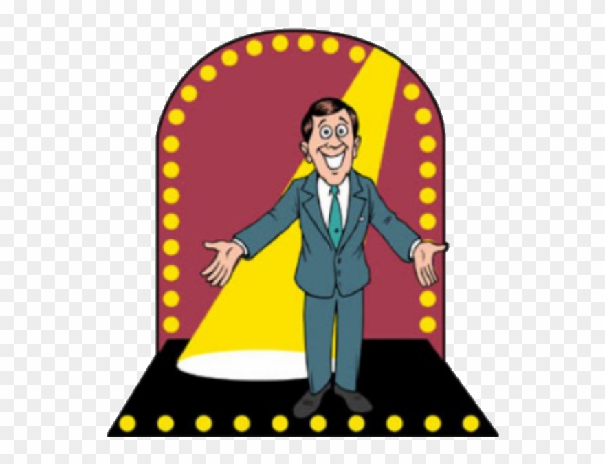 Game Show Host Cartoon Clipart