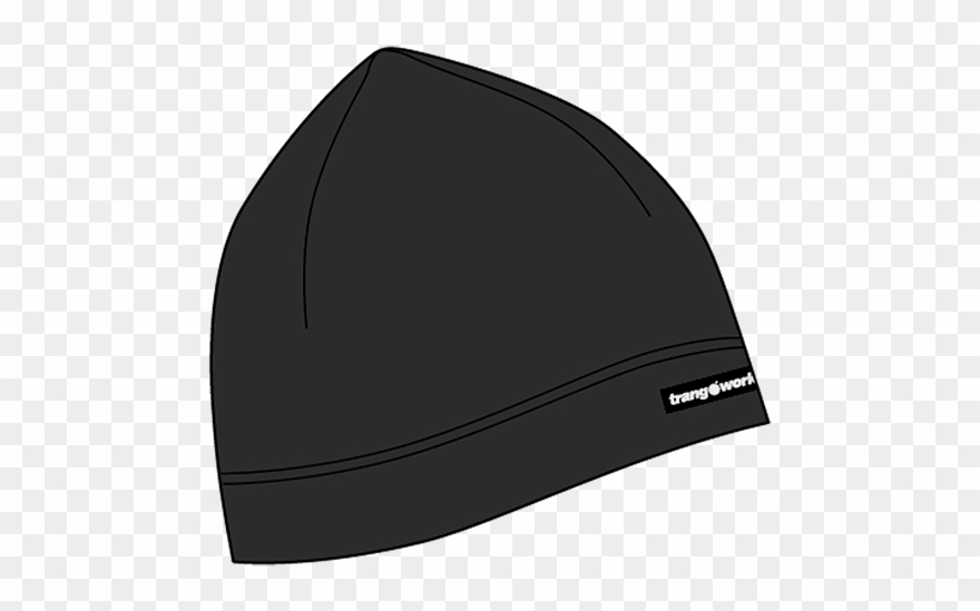 810 - Black - Beanie Clipart