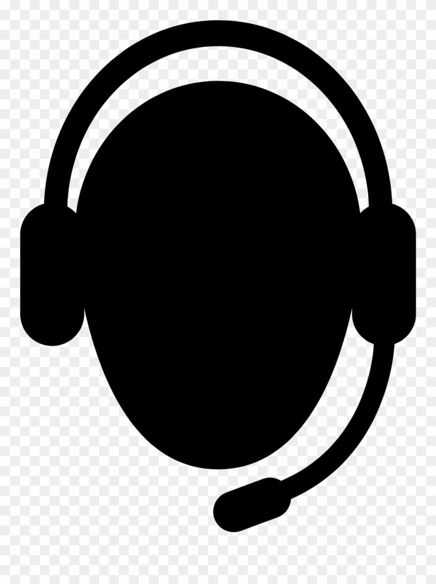 Headphone Transparent Podcast - Support Icon Clipart