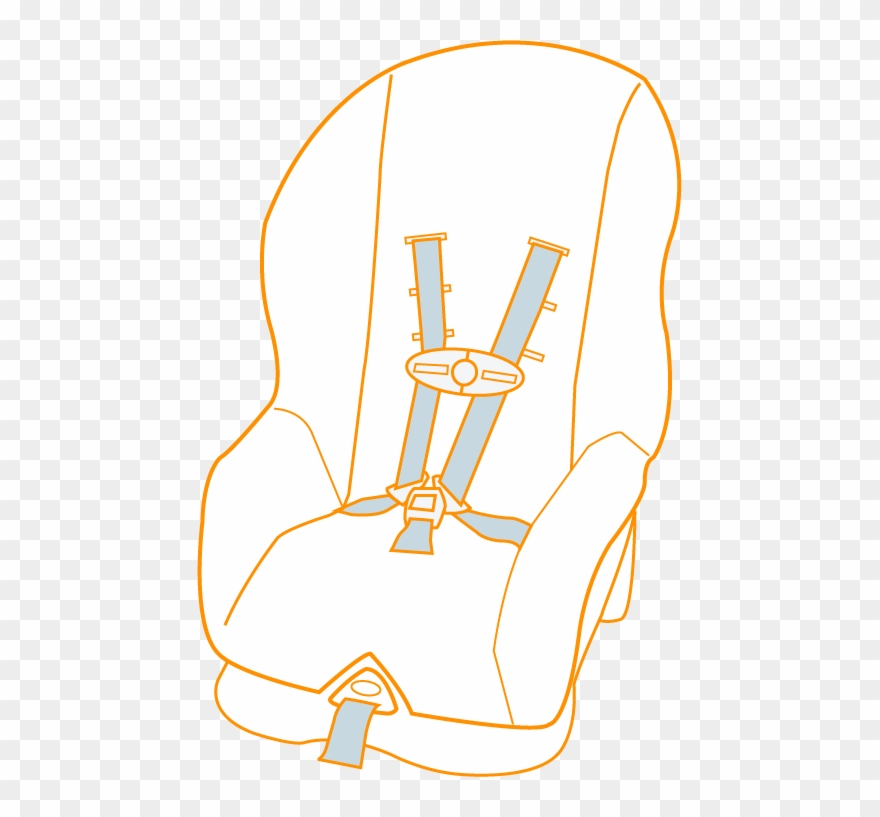 Toddler Car Seat - Chair Clipart