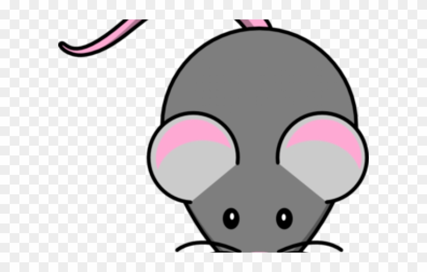 Mouse Clipart Cute Mouse - Cute Rat Clip Art - Png Download