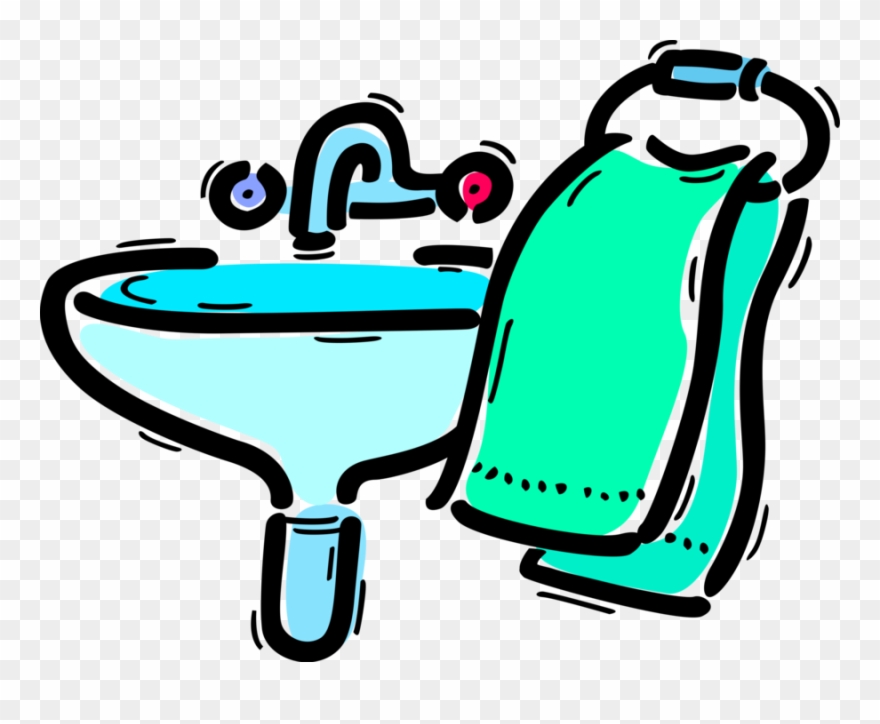 Sink Vector Illustration Jpg Download - Sink Clipart