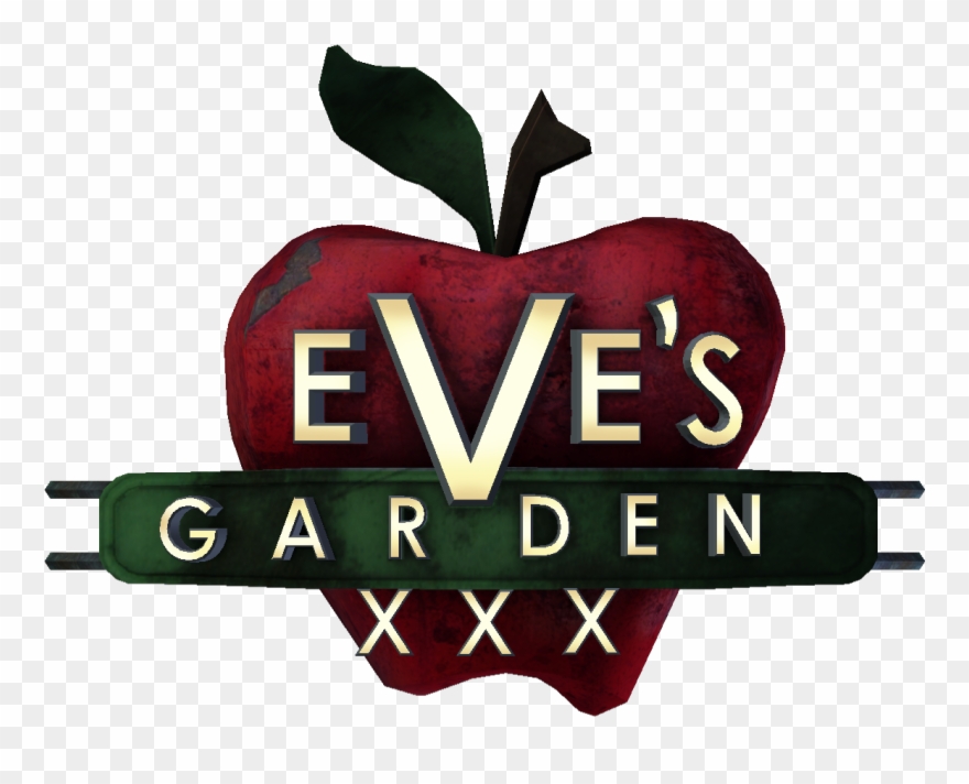 Large Green Apple Png Clipart - Eve's Garden Logo Transparent Png