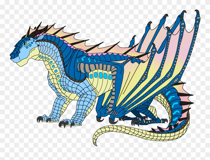 Wings Of Dragon Art - Wings Of Fire Dragon Clipart