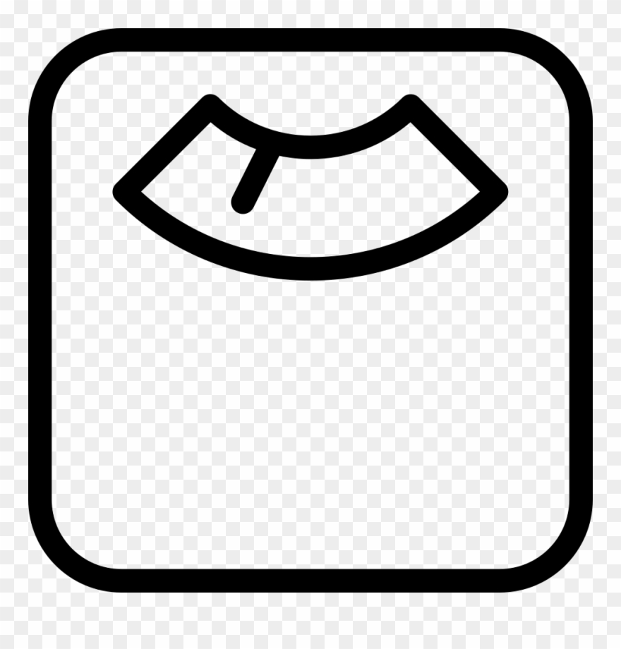 Pink Clipart Weight Scale - Weight Line Icon Png Transparent Png
