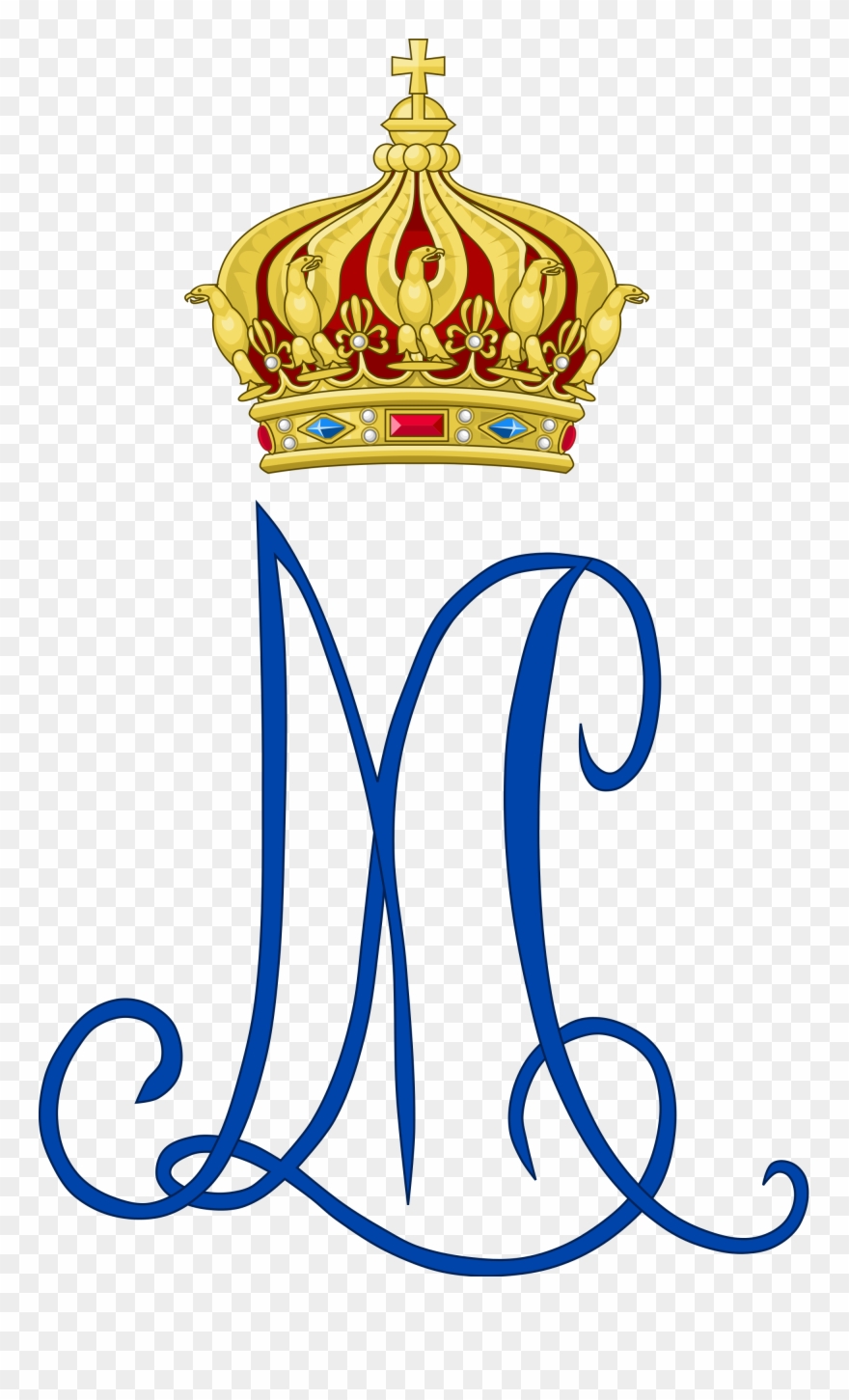 Austria - Monogramme De Marie Louise Clipart