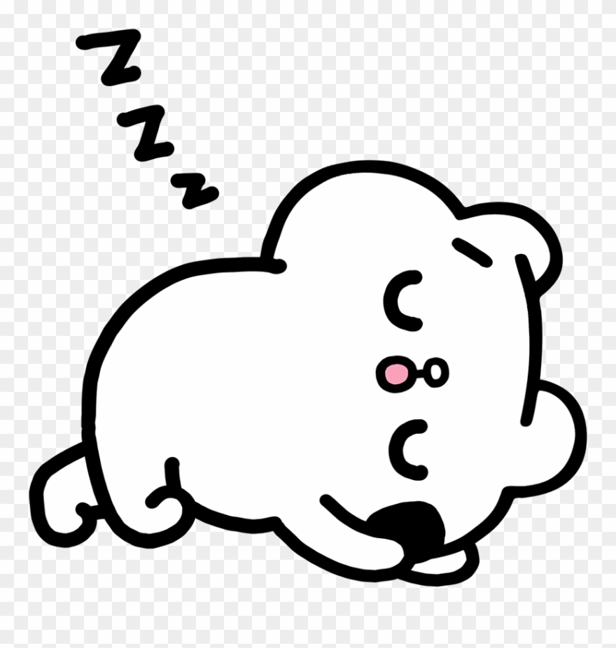 Zzz Sleeping Sticker By Songsongmeow For Ios Android - Tibo Inshape Clipart