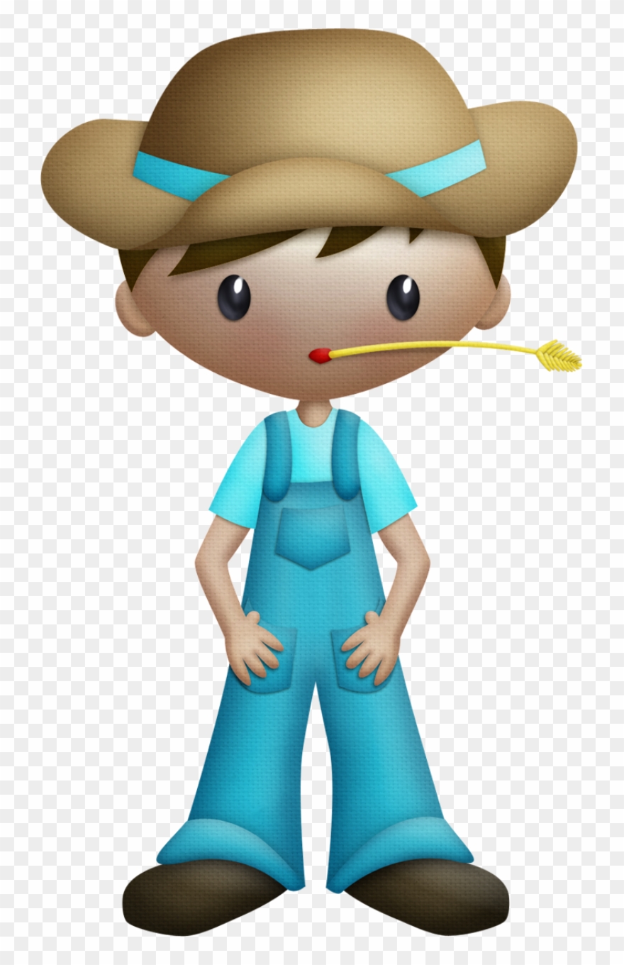 Album - Cartoon Farmer Boy Clipart