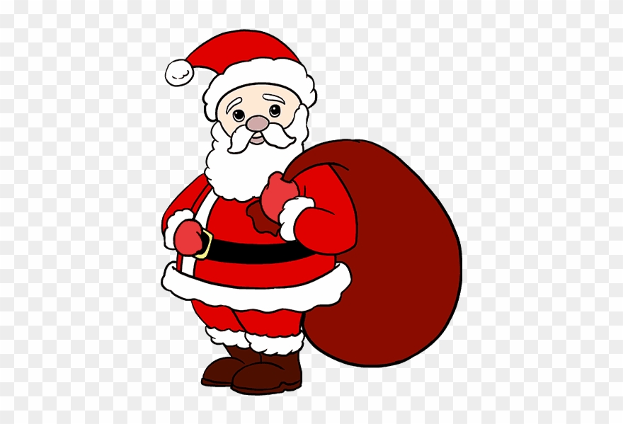 Christmas - Santa Claus Images Drawing Clipart