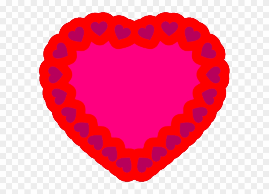 Heart Doilies Clipart
