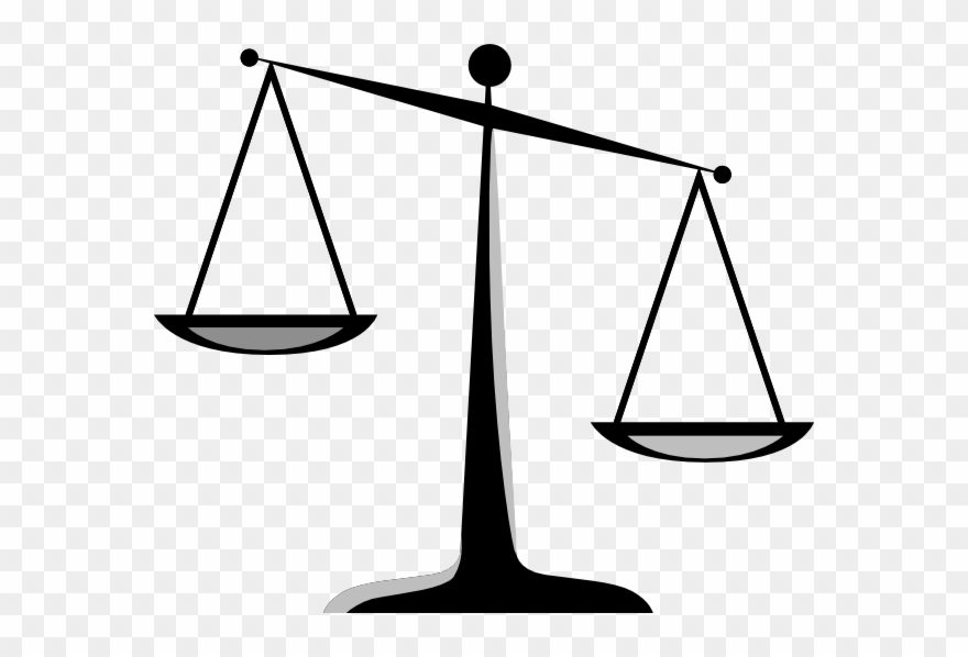 Justice Cliparts - Scales Of Justice Clip Art - Png Download