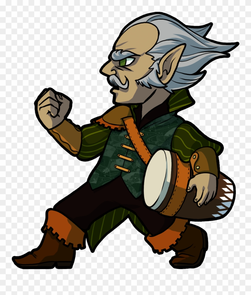 D&d - Bard Clipart
