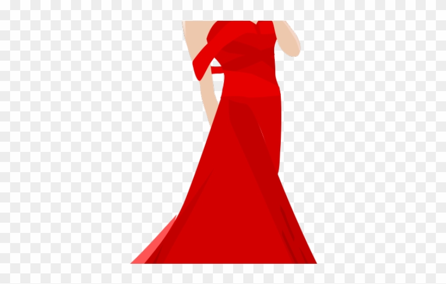 Dress Clipart Beautiful Dress - Gown - Png Download