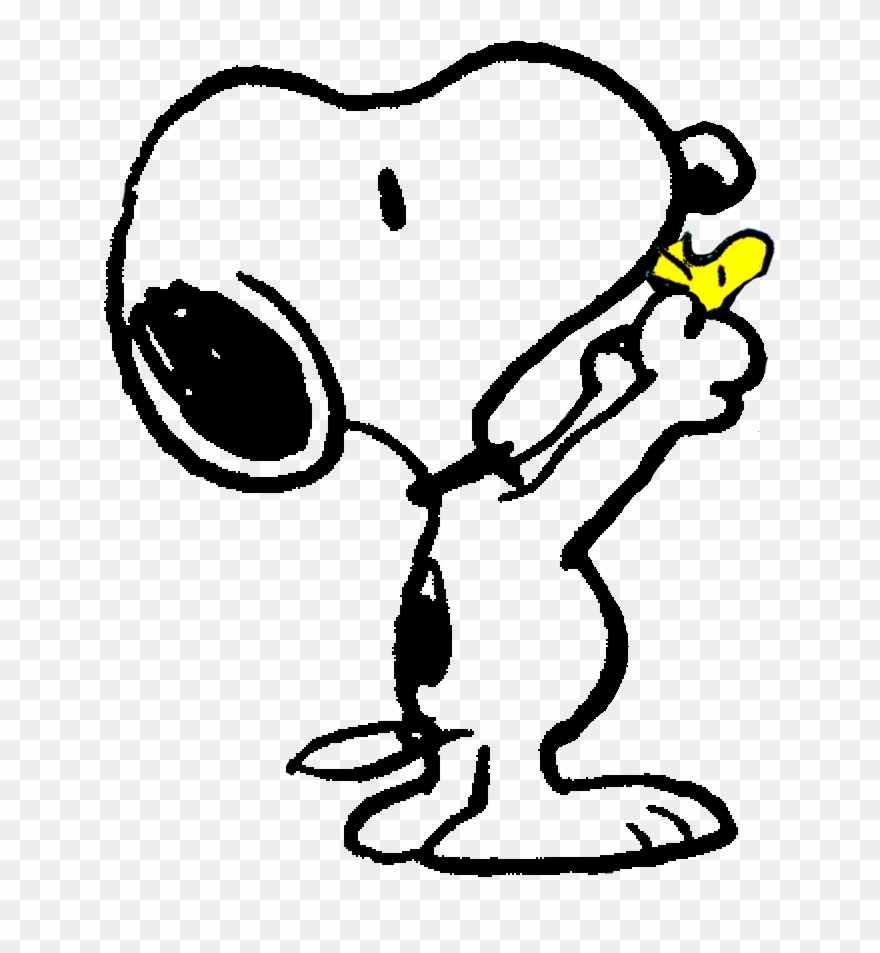 19 Snoopy Vector Black And White Huge Freebie Download - Snoopy It Was A Dark Clipart