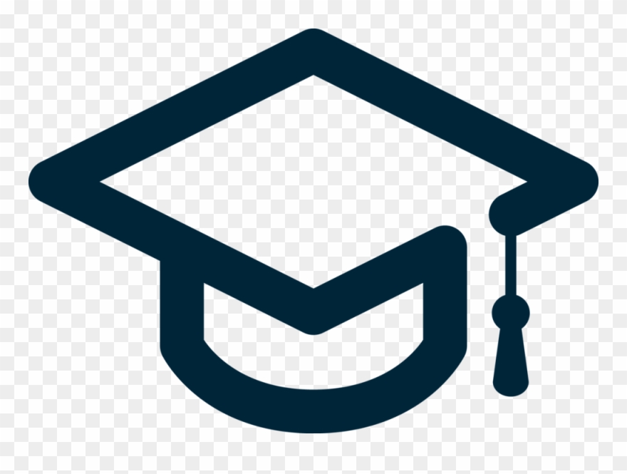 Abstract Graduation Cap - Academic Degree Clipart