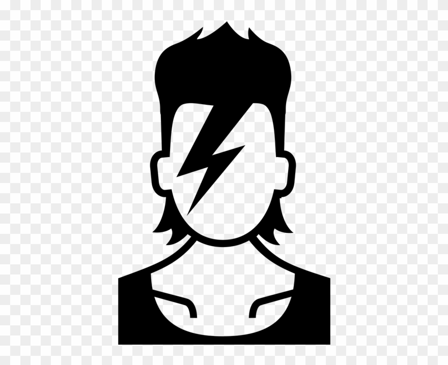 Vlad Likh, Ru/noun Project - David Bowie Clipart