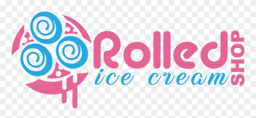 Ice Cream - Ice Cream Roll Vector Clipart