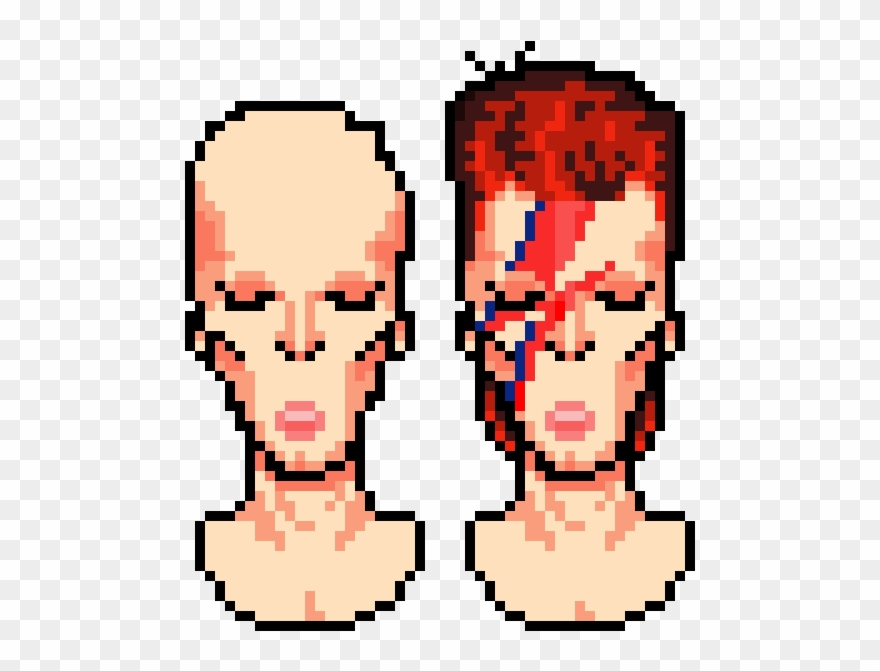 Bowie - The Many Faces Of David Bowie Clipart