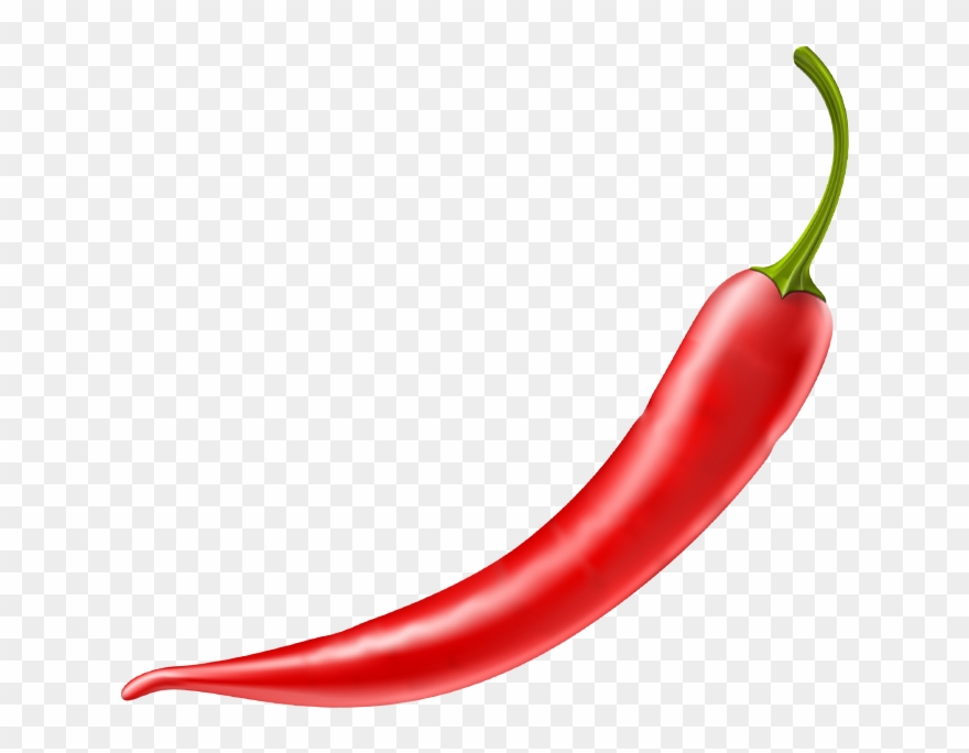 Hot Topic Clipart Bird's Eye Chili Serrano Pepper Cayenne - Transparent Chili Icon Png