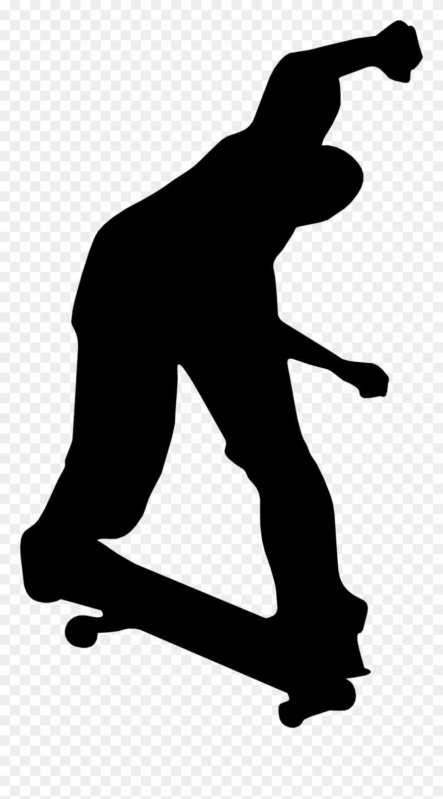 Skateboard Cutout Clipart