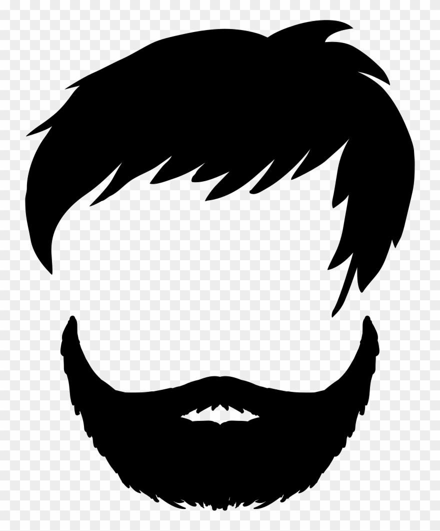Beard, Glasses, Hipster, Man Icon - Beard Icon Transparent Png Clipart