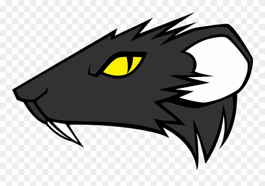 Rat Head Logo Clipart