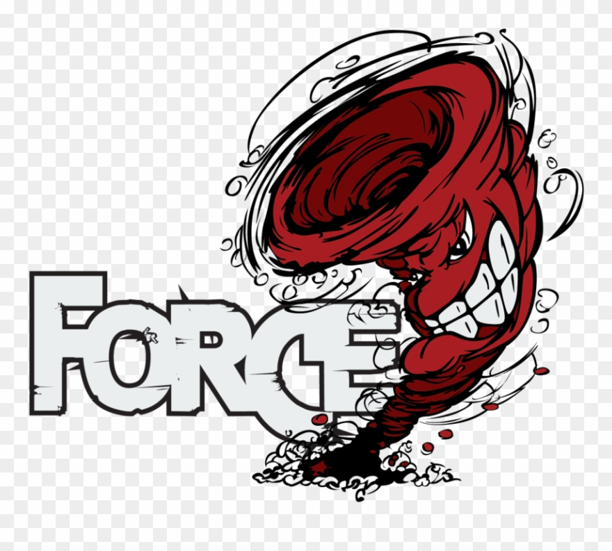 Force Logo - Stickalz Llc Twister Tornado Wall Art Sticker Decal Clipart