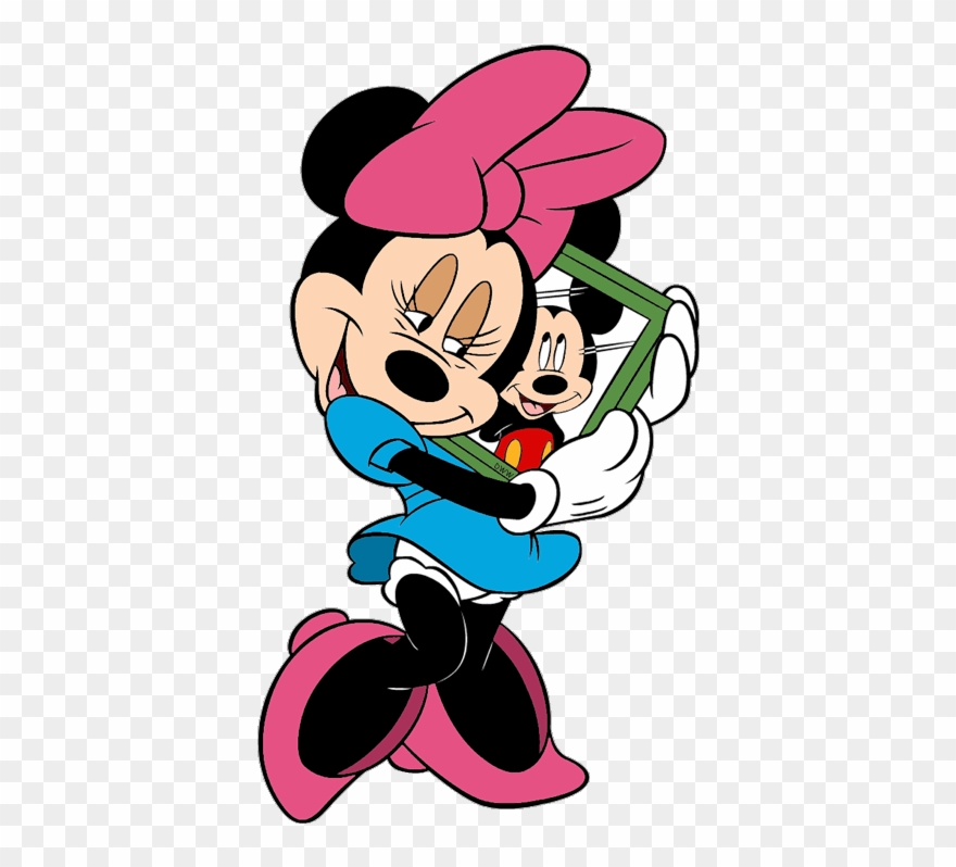 Holding Mickey Mouse Picture - Good Night Mickey Mouse Gif Clipart