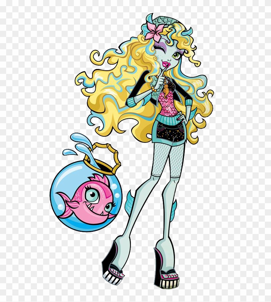 Lagoona Blue Is A 2010 Introduced And All Around Character - De Monster High De Lagoona Blue Clipart