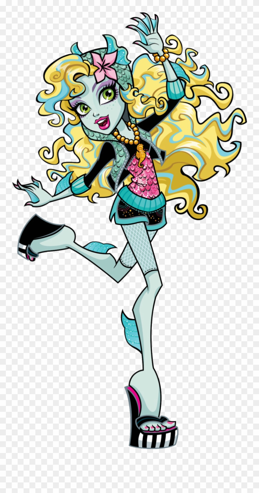 I Love - Lagoon Blue Png Monster High Clipart