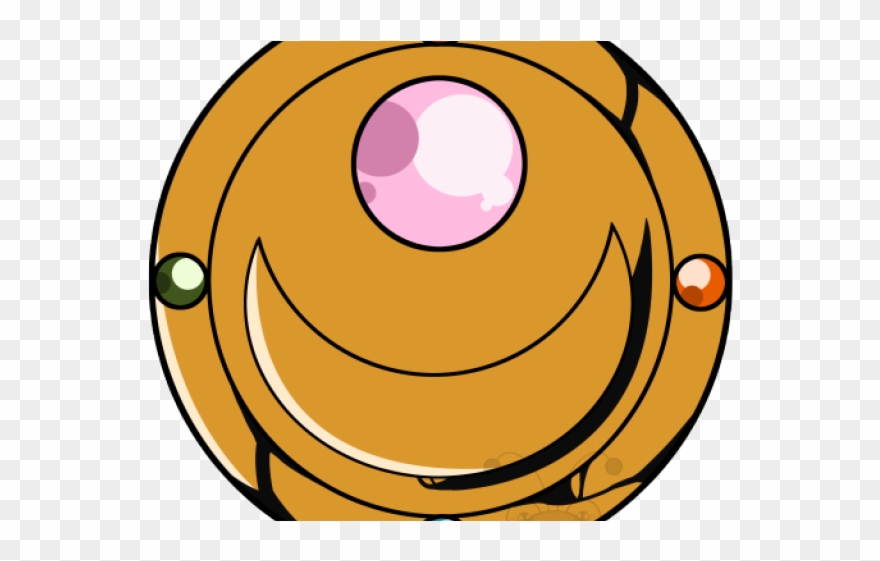 Sailor Moon Clipart Compact Transparent - Moon - Png Download