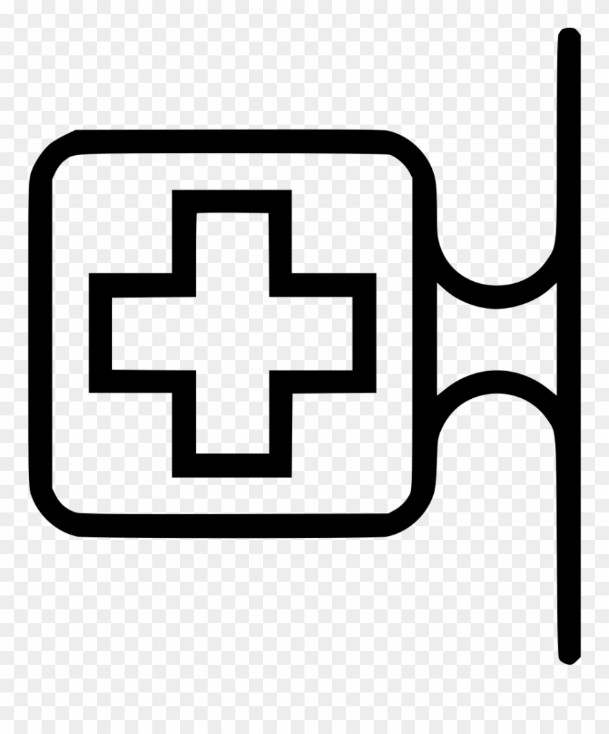 Doctor Pharmacy Cross Comments - Hospital Clipart