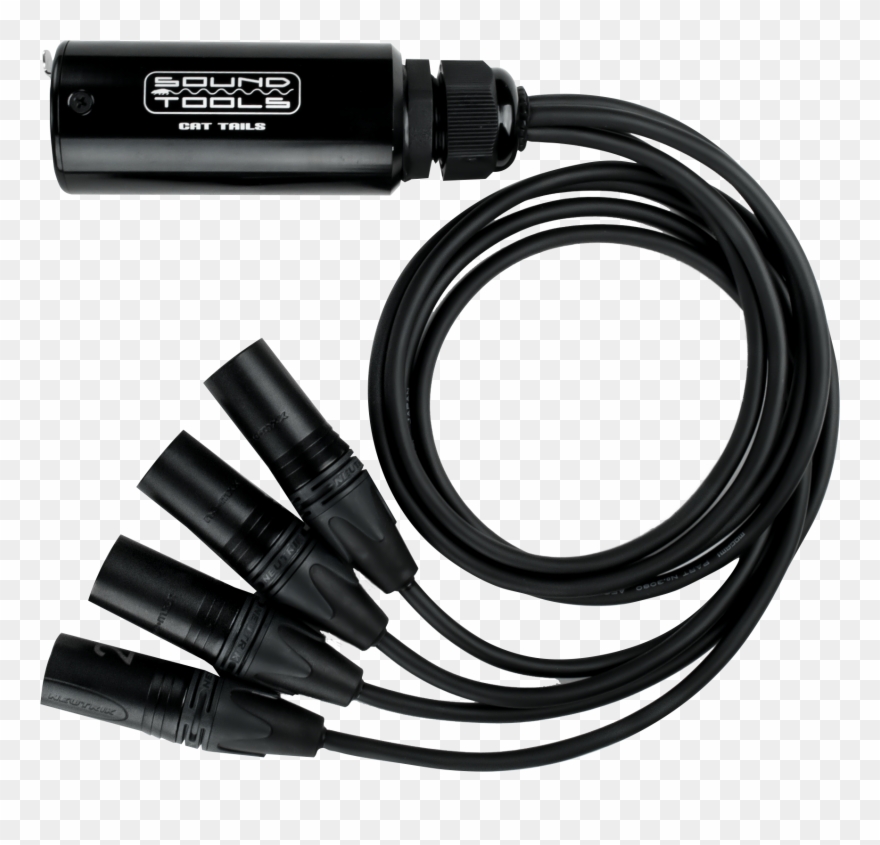 Cat Tails Audio Over Cat5 Break Out - Speaker Wire Clipart