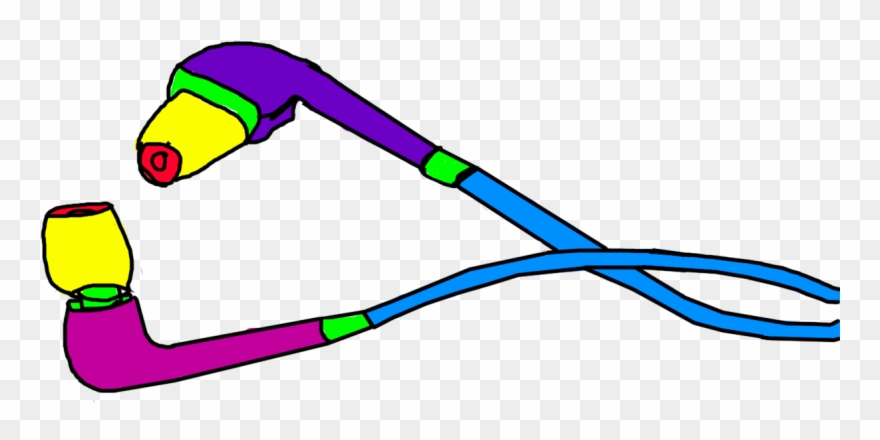 Earphones In A Michael Clipart