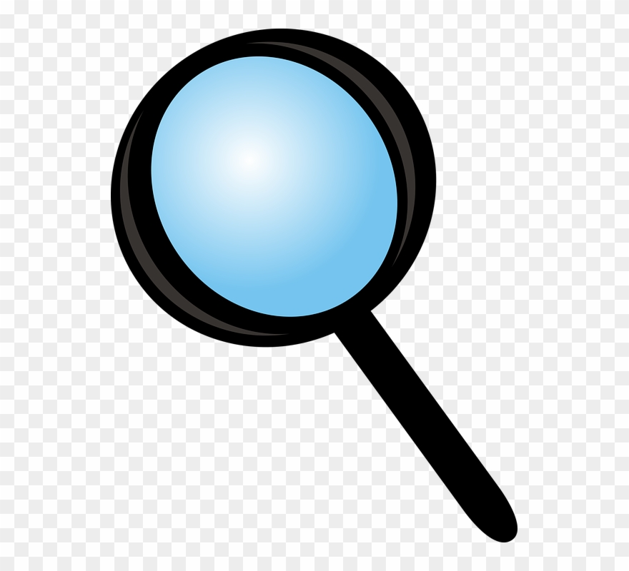 Horizontal Mirror Cliparts 19, Buy Clip Art - Desenho Lupa Sem Fundo - Png Download