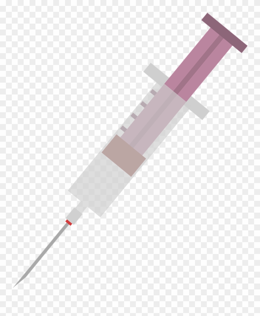 Syringe Png Syringe Cure Medicine - เข็ม Png Clipart